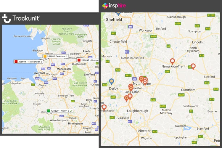 Drive efficiencies with your rental fleet management with pinpoint asset tracking.