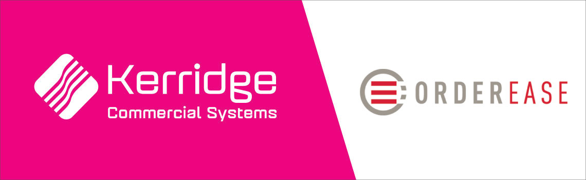 Kerridge Commercial Systems logo and the OrderEase logo.