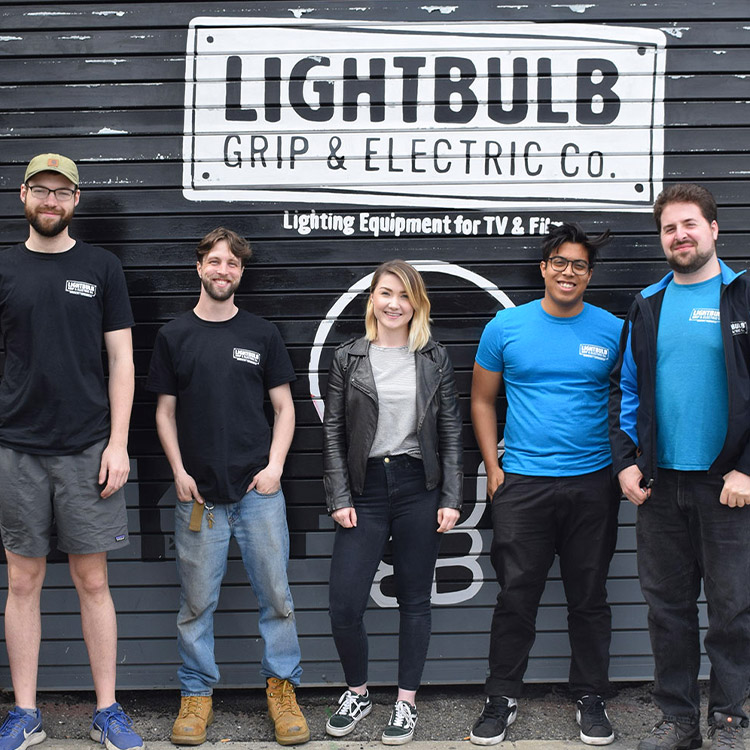 Lightbulb Grip & Electric team.