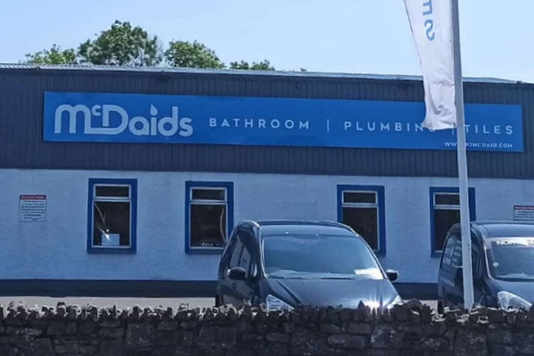 McDaids store front