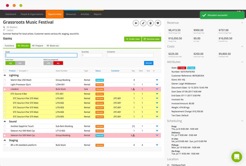 Manage streamlined warehouse processes in the cloud with KCS Rental UK.