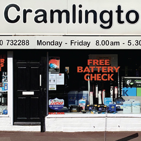Cramlington Car Parts storefront
