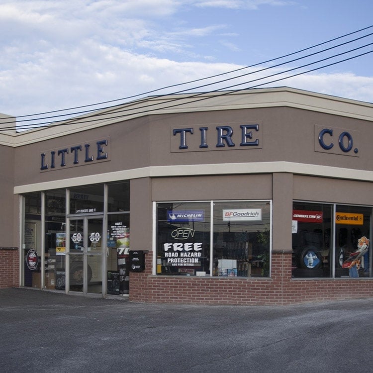 Little Tire Company storefront