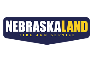 Nebraska land tire and service logo